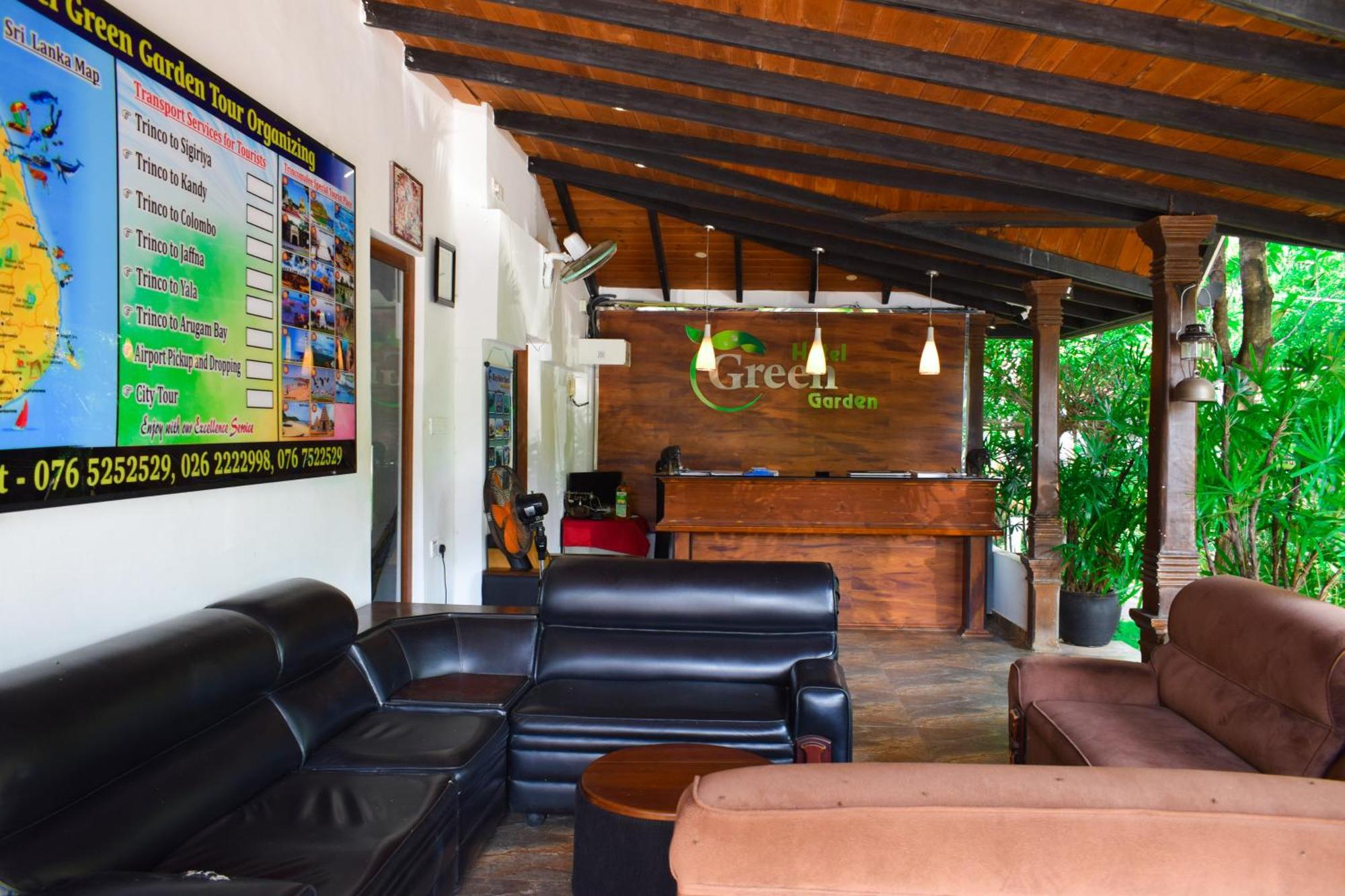 Hotel Green Garden Trincomalee Bagian luar foto